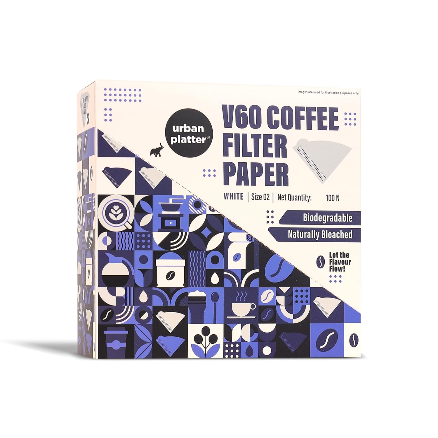 Urban Platter V60 Coffee Filter Paper Size 02 · 100 papers coffee gear