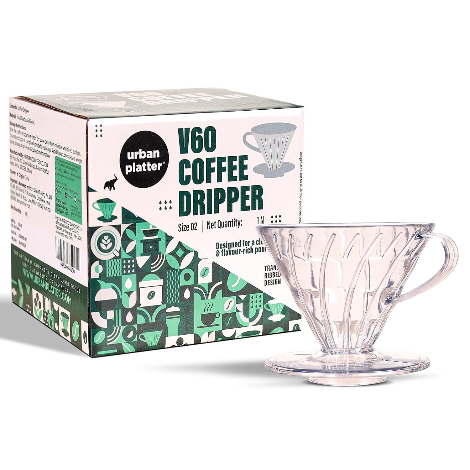 Urban Platter V60 Coffee Dripper Size 02