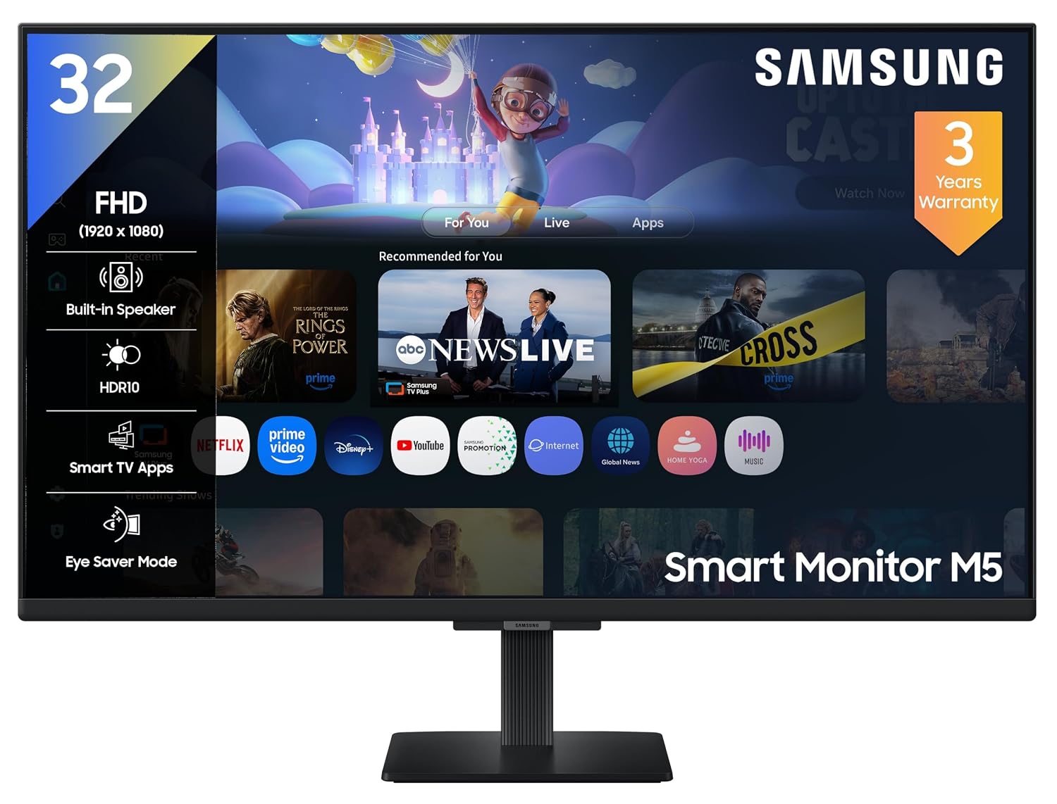 Samsung M5 Smart Monitor 32-inch